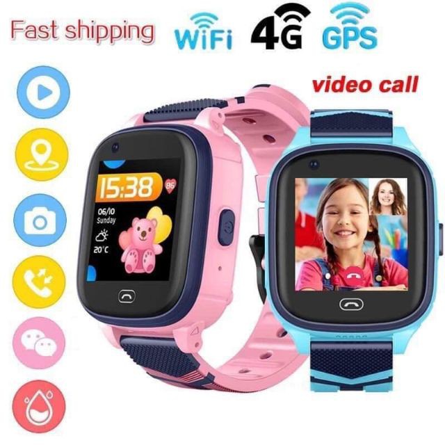 JRM นาฬิกาเด็ก   ไอโม่ รุ่น A60 รองรับ 4G VDO Call ได้ เล่น  LINE ได้  กันน้ำ รองรับภาษาไทย นาฬิกาข้อมือเด็ก