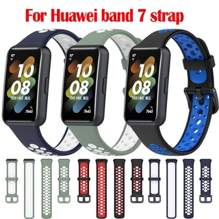 สำหรับ Huawei Band 7 สายสำรองพร้อมตัวป้องกันหน้าจอ TPU แบบเต็มสำหรับ Huawei band 7