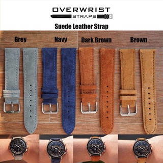 สายนาฬิกาหนังกลับ รุ่น Suede Leather Straps