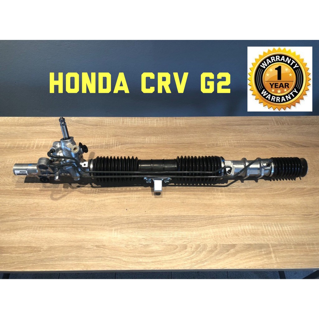แร็คพวงมาลัยพาวเวอร์ Honda CRV G2 ของแท้รีบิ้วใหม่ ไม่มีลูกหมาก ไม่ตีกลอง รับประกัน 1 ปี (ไม่จำกัดระยะทาง)