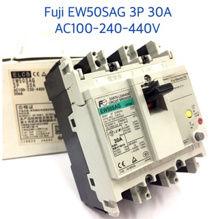 EW50SAG Fuji เบรกเกอร์  3P 30A