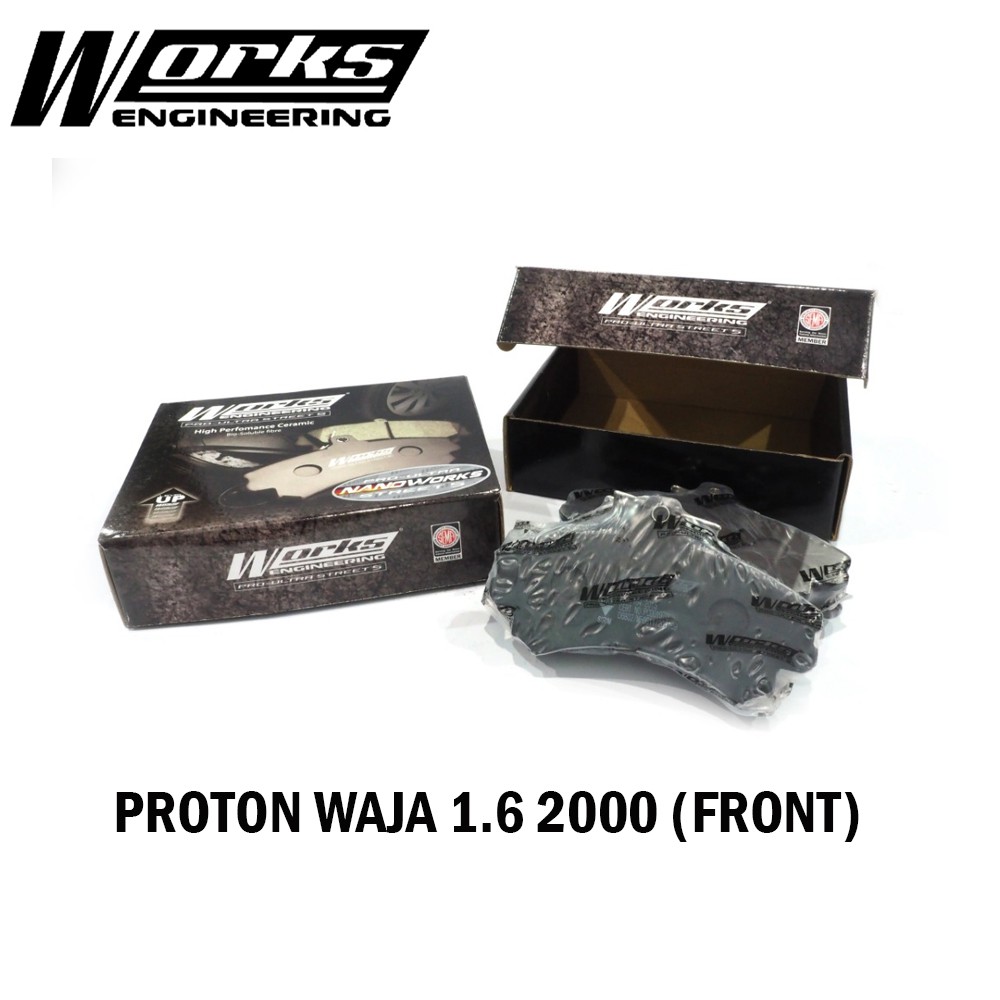 PROTON WAJA 1.6 2000 Front - Works Nano Works ผ้าเบรค (D 6802)