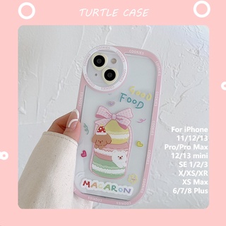 [พร้อมส่ง] เคสโทรศัพท์มือถือ ซิลิโคน ทรงกลม ลายการ์ตูน สําหรับ iPhone 14 13 12 11 PROMAX XS XR XSMAX SE2020 6 7 8PLUS MINI