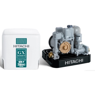 ปั๊มน้ำ HITACHI 250gx2 ปั๊มน้ำอัตโนมัติ ฮิตาชิ 250W รุ่น WM-P250GX2