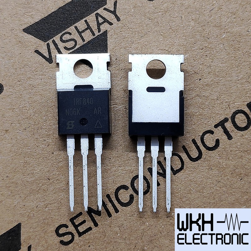ต้นฉบับ IRF840PBF IRF840 IRF840N 8A 500V N MOSFET ทรานซิสเตอร์ TO 220