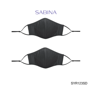 Sabina หน้ากากอนามัย ( Set  2 ชิ้น) TRIPLE MASK EXTRA SIZE รหัส SYR123SD สีเทา