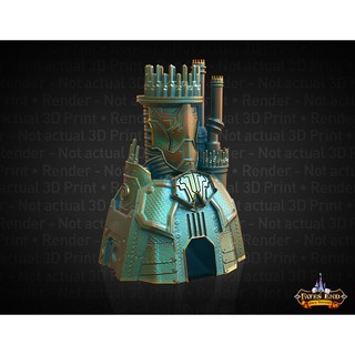 [Plastic] Fates End Dice Tower for Board Game/ Tabletop Games: Warforged Monster Tower - หอคอยถอยเต๋า