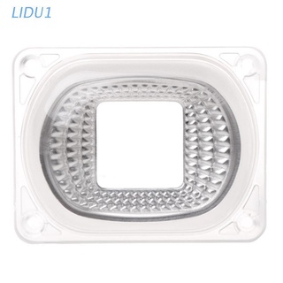 Lidu เลนส์สะท้อนแสง 1 Led สําหรับโคมไฟ Led + เลนส์สะท้อนแสง + วงแหวนซิลิโคน