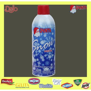 แซนต้า สเปรย์หิมะ SANTA Snow Spray   368 g. สเปรย์ฉีดกระจกเพื่อการตกแต่ง นำเข้าจากสหรัฐอเมริกา