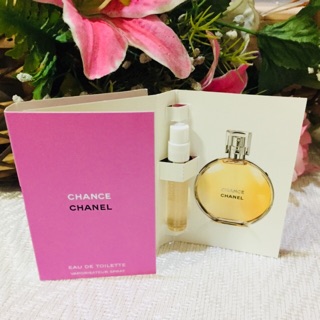 น้ำหอม ชาแนล CHANEL CHANCE EAU EDT หัวสเปรย์ 2 ml ของแท้