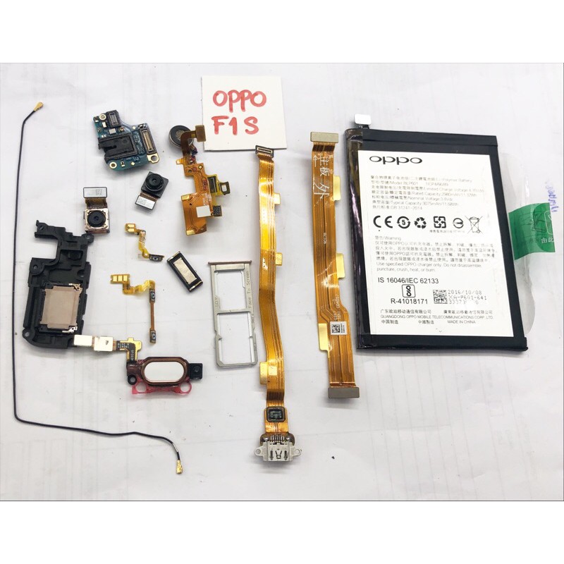 อะไหล่oppo f1s ลำโพง||สายแพร||ปุ่มโฮม||แบต||กล้องหน้า-หลัง