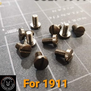 🔩น็อตด้าม1911🐴 SCREWS (2) SLOTTED STAINLESS🔱