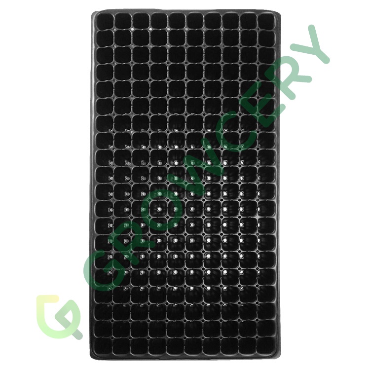 [G.] (Set 5 ใบ/แพ็ค) ถาดเพาะกล้า ถาดหลุม ถาดเพาะ ถาดเพาะต้นอ่อน เพาะเมล็ด  จำนวน 200 หลุม (หนา 1 มม.) โดย GROWCERY - รูปที่ 2