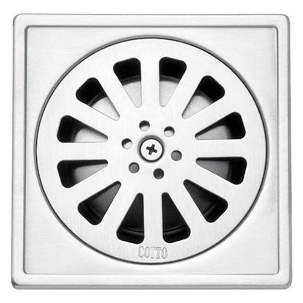 ตะแกรงกันกลิ่นเหลี่ยม COTTO CT640Z2(HM) 4 นิ้ว ตะแกรงกันกลิ่น ท่อน้ำทิ้ง ตะแกรงน้ำทิ้ง ฝาท่อน้ำทิ้ง 