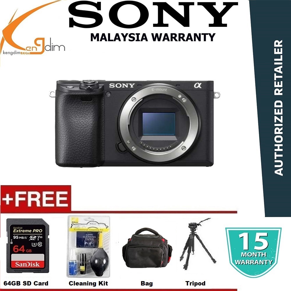 Sony Alpha a6400 (Body Only/Black)