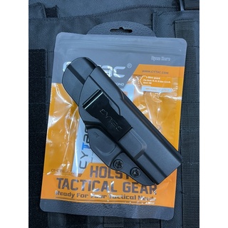 ซองพกในCytac รุ่น Glock 19, 23, 32 (Gen 1, 2, 3, 4) ถนัดขวา วัสดุผลิตจาก โพลิเมอร์เกรดกองทัพ