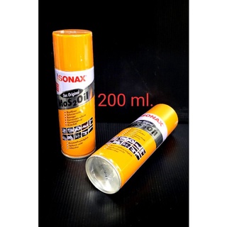 โซแน็ก Sonax : น้ำมันอเนกประสงค์ Sonax Mos 2 Oil ขนาด 200ML. (ขาย 1 กระป๋อง)