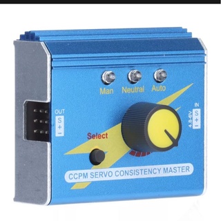 เทสเซอโว (servo tester) อุปกรณ์สำหรับเครื่องบินบังคับ RC. ไฟเข้า DC 5V  สามารถ เทสได้พร้อมกัน 3 ตัว