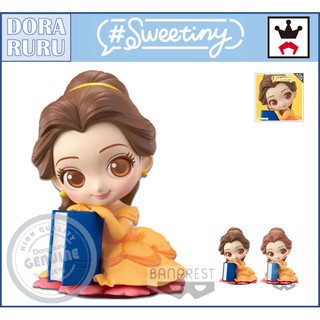 Banpresto Figure - Disney Q Posket Sweetiny Belle Lot Japan ฟิกเกอร์ โมเดล เจ้าหญิงดิสนีย์ เบล ของแท้ ญี่ปุ่น