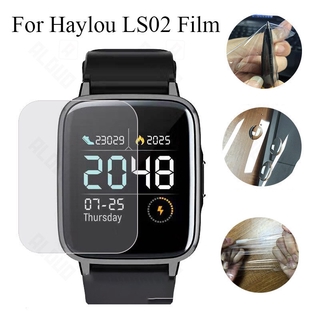 ฟิล์มป้องกันรอยอุปกรณ์เสริมสําหรับ Xiaomi Haylou Ls02 Smart Watch