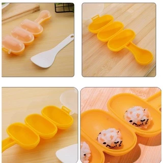 แม่พิมพ์ข้าวปั้นข้าวปั้นซูชิ DIY สำหรับเด็ก พิมพ์ทำข้าวปั้นรูปก้อนกลม