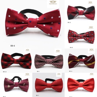 Boy Bow tie สีแดง Christmas time หูกระต่ายเด็กทุก มีหูกระต่ายเด็กทุกสี