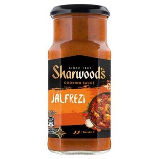 Sharwoods Indian Cooking Sauce for Jalfrezi 420g ซอสสำหรับทำอาหารอินเดีย จาลเฟรซี่