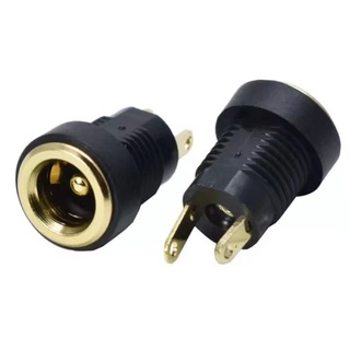 พร้อมสต็อก! DC-022B ตัวเมียซ็อกเก็ตพาวเวอร์ซัพพลาย 5.5*2.1mm  อินเทอร์เฟซซ็อกเก็ตไฟของแผง