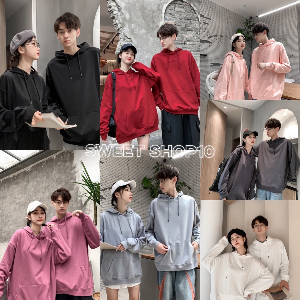 Sweet พร้อมส่ง เสื้อแขนยาว สีพื้น เสื้อกันหนาว ผ้าโพลีเอสเตอร์100% ผ้านุ่ม เสื้อสีพื้น N1-7