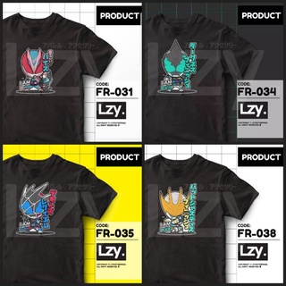 (พรีออเดอร์) เสื้อยืด ลาย Kamen RIDER REVICE EVIL DEMONS LIVE POWER POSE โดย LZYSize S-5XL