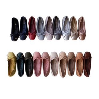 โปรโมชั่น : มีถึงไซส์42 Ballet flats 21 สี  แนะนำ1ไซส์จากปกติค่ะ