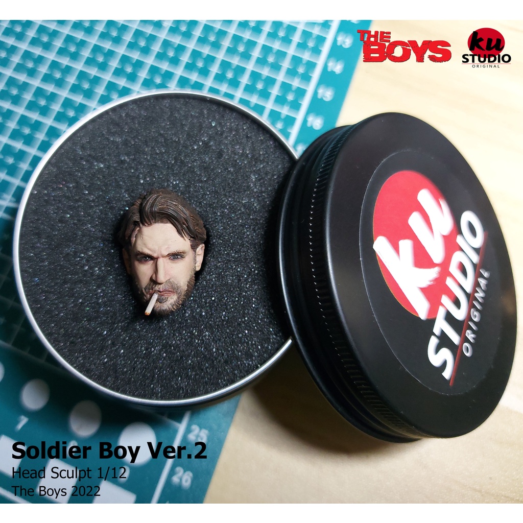 Soldier Boy Head Sculpt 1/12 The Boys