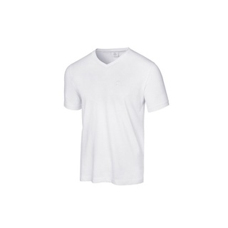 Mercedes-Benz เสื้อยืดคอวีสุภาพบุรุษ สีขาว ผ้าฝ้าย Supima 100%