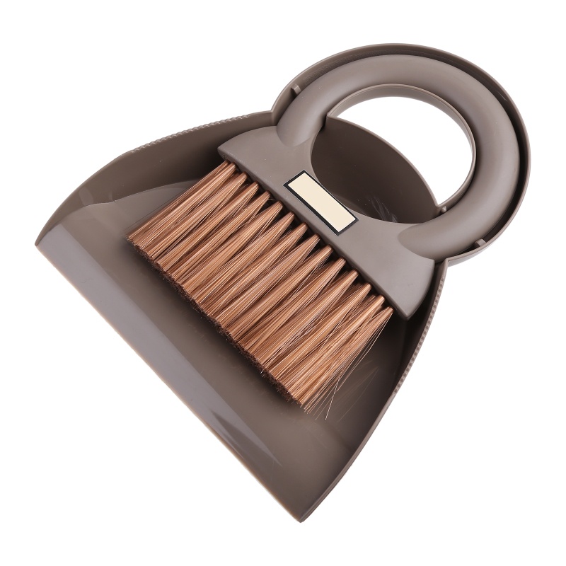 Louting ชุดที่โกยผงและไม้กวาดขนาดเล็ก 1 x แปรงไม้กวาด + ที่โกยขยะ 1 x สําหรับทําความสะอาดกรงสัตว์เลี้ยง - รูปที่ 4