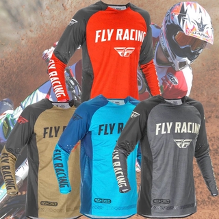 BMX Soulchef 20 Ss Fly Racing เสื้อกีฬาลําลองแขนสั้นสําหรับผู้ชาย