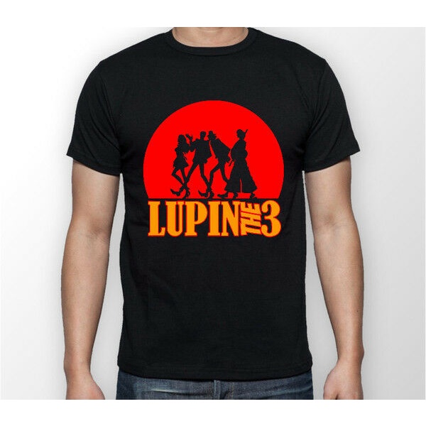 Lupin 3 Arsene Lupin Iii ปกติเสื้อยืดสบาย Gildan ยี่ห้อ Tee