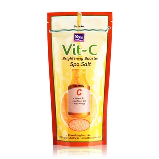 [ พร้อมส่ง ]YoKo Vit-C Brightening Booster Spa Salt 300g