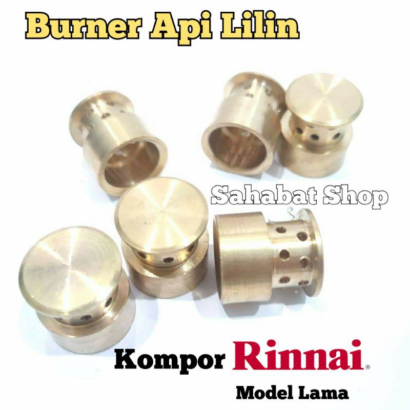 LILIN CANDLE FLAME BURNER / SMALL BURNER สําหรับ OLD RINNAI GAS STOVE
