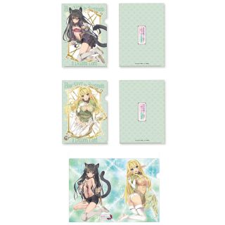 แฟ้ม A4 How NOT to Summon a Demon Lord A4 Clear File (Isekai Maou to Shoukan Shoujo no Dorei Majutsu)