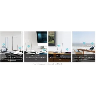 ROUTER (ใส่ซิมไม่ได้) TP-LINK (TL-WR840N) N300 Wireless N Speed ประกันตลอดการใช้งาน *ของแท้ ประกันศูนย์ไทย*