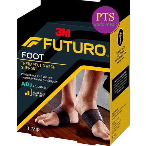 Futuro Therapeutic Arch Support Foot ฟูทูโร่ อุปกรณ์พยุงอุ้งเท้า 48510 [1 กล่อง]