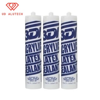 (3 หลอด) (รุ่นน้ำเงิน) 3DI แดป กาวอะคริลิค ซีลแล้นท์ ยาแนวรอยต่อ Acrylic Latex Sealant (สีขาว)