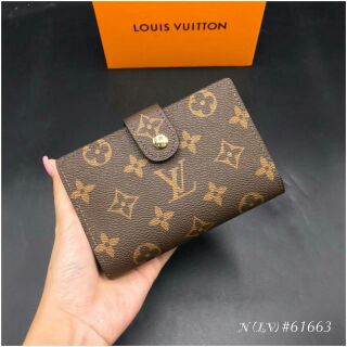 🎉กระเป๋าสตางค์  Louis Vuitton  เกรดไฮเอ็นหนังเเท้ เเนะนำเลยค่ะงานสวยมาก🎉