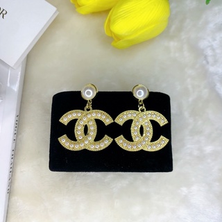 ต่างหูแฟชั่นแบรนด์ chanel 🎀พร้อมส่ง