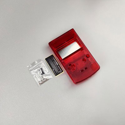 เปลี่ยนเปลือกใหม่สำหรับ GBC IPS ลามิเนตสำหรับ Gameboy Color IPS เกมคอนโซลไม่จำเป็นต้องตัด