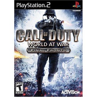 แผ่น Ps2 Call Of Duty : World At War ปลายทางได้