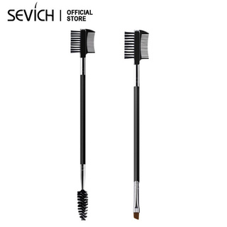 SEVICH อุปกรณ์แปรงแต่งหน้าแบบสองหัวสําหรับผู้เริ่มต้น 1 ชิ้น Eyelash Brush