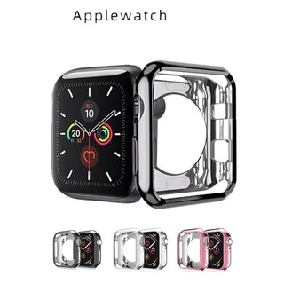 พร้อมส่งจากไทย!เคส นาฬิกาสำหรับ Apple iWatch SE Series 6 5 4 3 2 1 38MM40MM 42MM 44MM.เคสป้องกันชุบ TPU