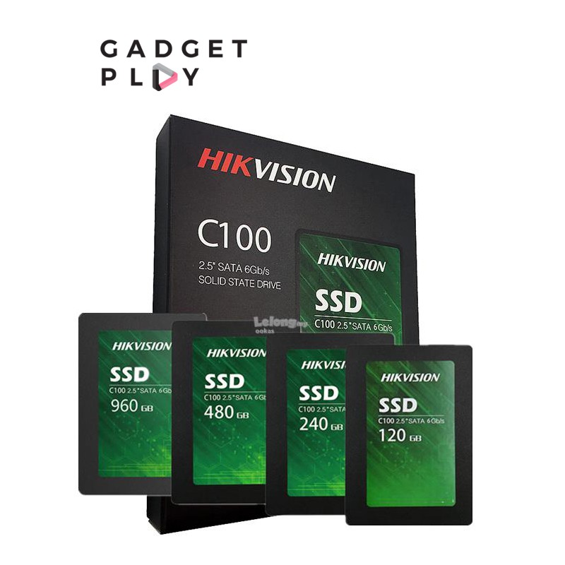 [กรุงเทพฯ ด่วน 1 ชั่วโมง] HIKVISION C100 SATA III  120,240,480,960GB SSD ประกันศ