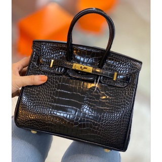 กระเป๋าBK Croco พร้อมส่ง2SIZE 25cm. 30cm.